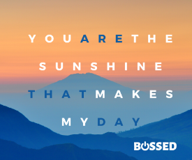 Sunshine that Makes my Day